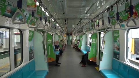 Jakarta MRT Station Stock Footage 154668668
