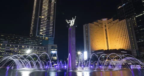 Jakarta Night Timelapse Stock-Footage 157694924