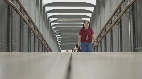 Jakarta Pedestrian Stock Footage 308658410