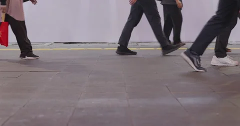 Jakarta Pedestrian Stock Footage 308826698