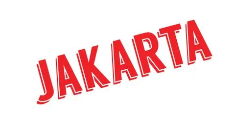 Jakarta rubber stamp Stock-Illustration