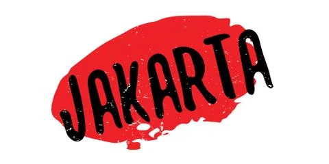 Jakarta rubber stamp Stock-Illustration
