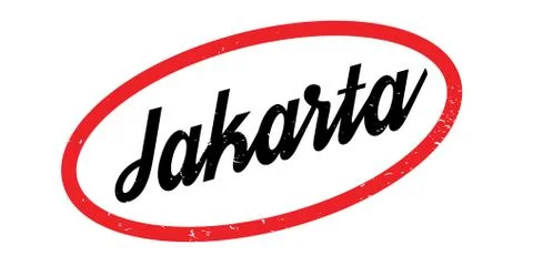 Jakarta rubber stamp Stock-Illustration