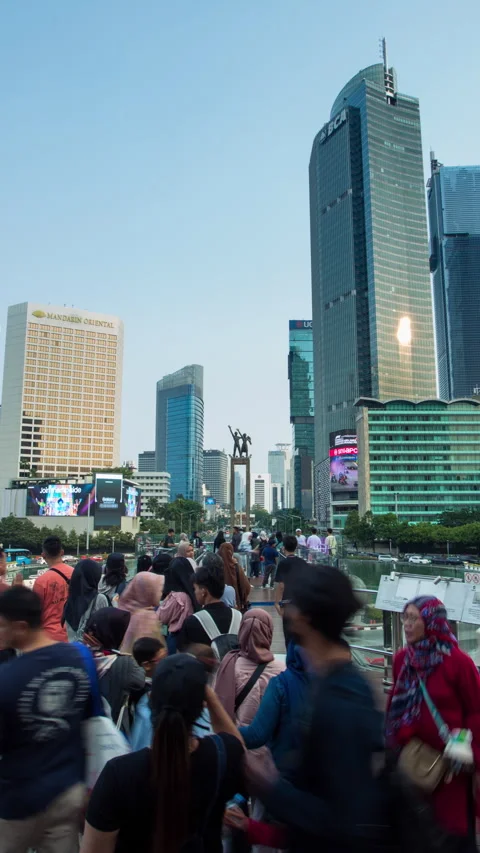 Jakarta Street Timelapse Stock Footage 280232108