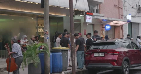 Jakarta Streets Video stock 330299202