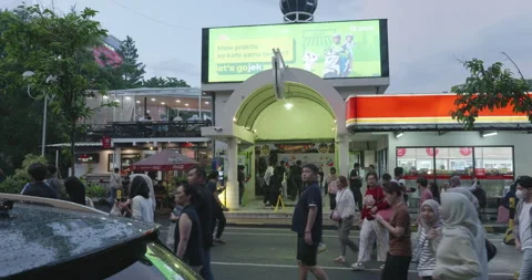 Jakarta Streets Stock Footage 330299946