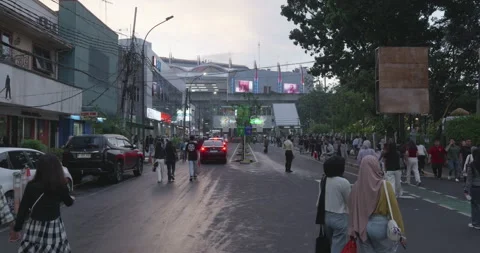 Jakarta Streets Video stock 330300987