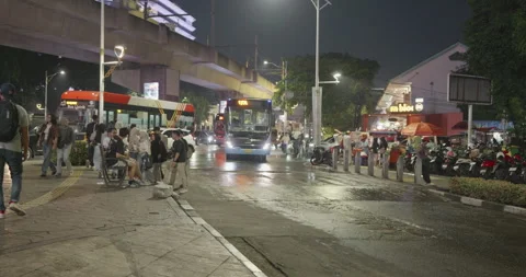 Jakarta Streets Stock Footage 330301231