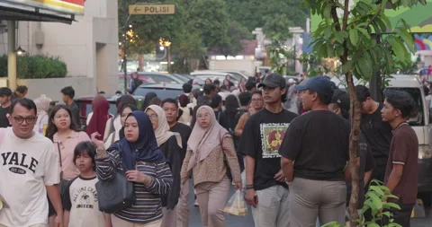 Jakarta Streets Stock Footage 330301249