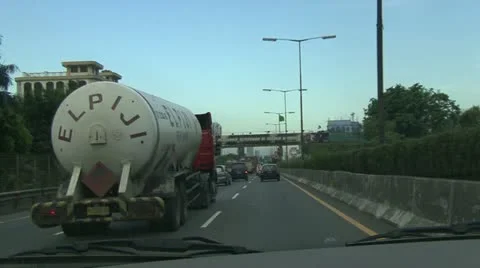 Jakarta traffic Video stock 11235443