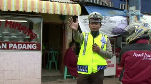 Jakarta traffic Stock Footage 11235448