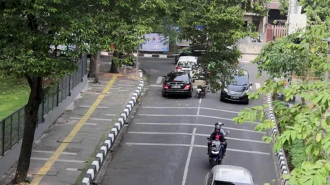 Jakarta traffic Stock Footage 245840107