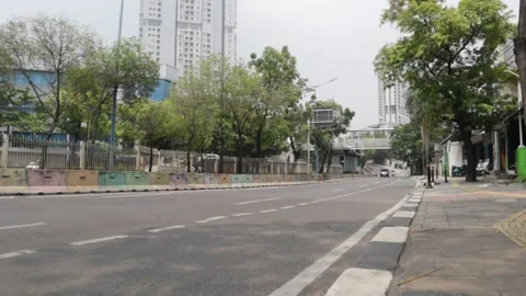 Jakarta Traffic Stock Footage 255189186