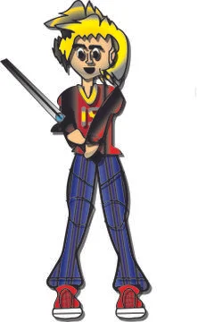 Jake dagger Stock Illustration