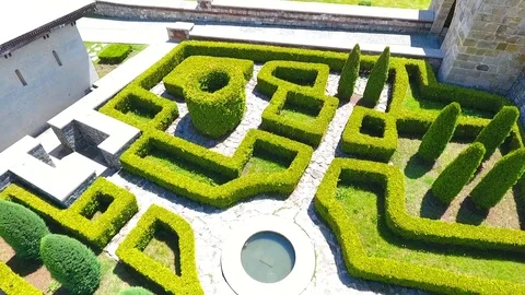 Jakeli Castle medieval castle complex in Akhaltsikhe, Rabati Castle, Georgia 库存影片 105500472