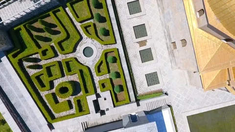 Jakeli Castle medieval castle complex in Akhaltsikhe, Rabati Castle, Georgia Stock Footage 105500603