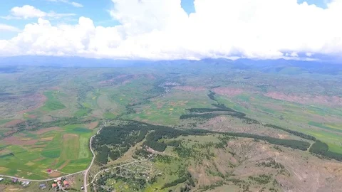 Jakeli Castle medieval castle complex in Akhaltsikhe, Rabati Castle, Georgia Stock Footage 105500924