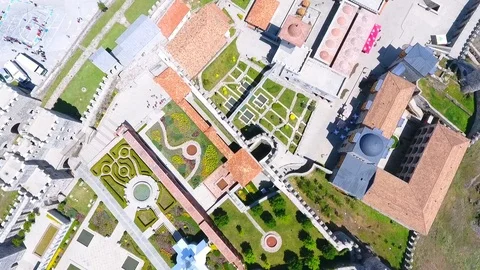 Jakeli Castle medieval castle complex in Akhaltsikhe, Rabati Castle, Georgia 库存影片 105501143