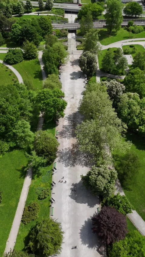 Jakopič promenade Video stock 310825647