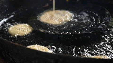 Jalebi making. Stock Footage 295979971