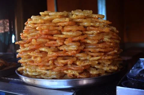 Jalebi Stock Photos