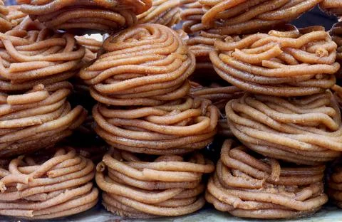 Jalebi 库存照片