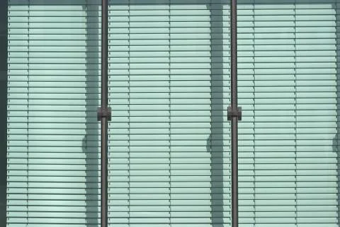 Jalousie window Foto stock