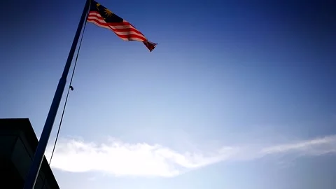Jalur Gemilang Stock Footage 145885681