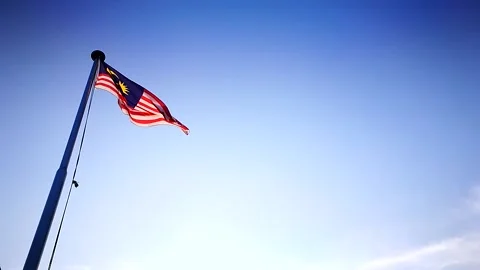 Jalur Gemilang Stock Footage 145885786