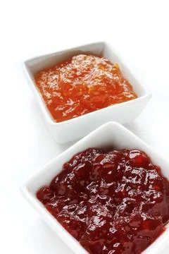 Jam and marmalade Stock Photos