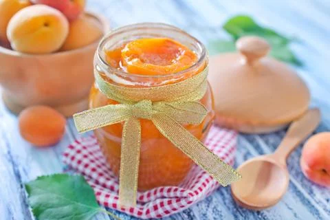 Jam in bank Stock Photos