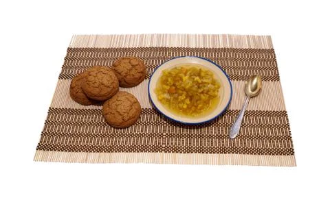 Jam biscuits Foto stock