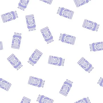 Jam blackberry glyph seamless pattern 스톡 일러스트