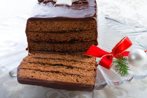 Jam fullly gingerbread Foto stock