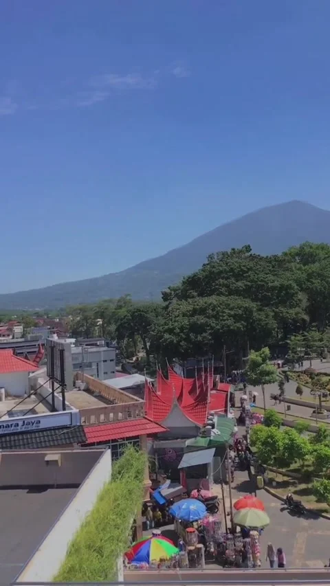 Jam gadang / big clock 스톡 동영상 209809289