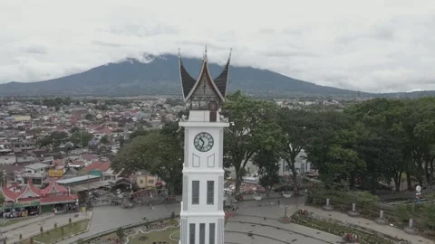 Jam Gadang Bukittinggi Stock Footage 197378346