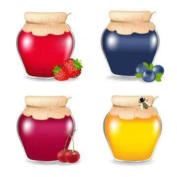 Jam Stock Illustration