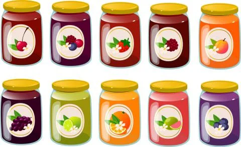 Jam Stock Illustration