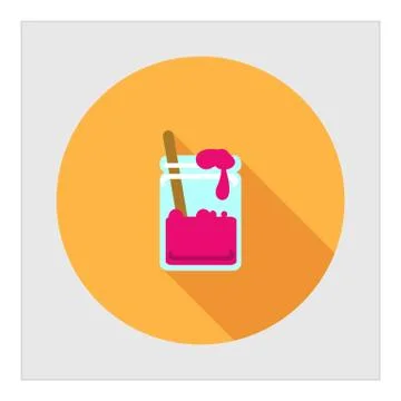 Jam jar Stock-Illustration