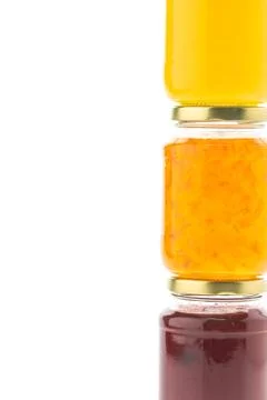 Jam jar 스톡 사진