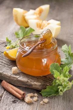 Jam melon Stock Photos