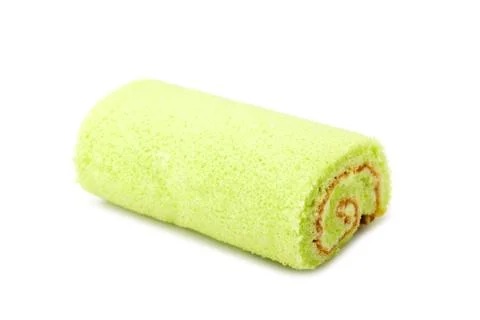 Jam roll cake Stock Photos