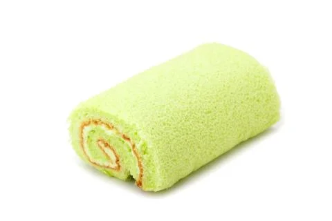 Jam roll cake Stock Photos