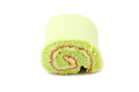 Jam roll cake Stock Photos