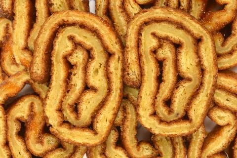 Jam Roll Slices Stock Photos