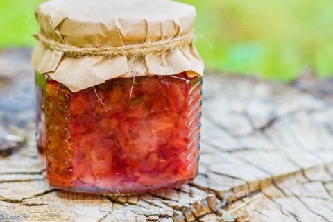 Jam from rose Stock Photos