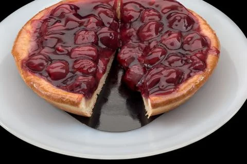 Jam tart Stock Photos