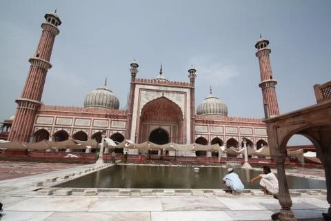 Jama Masjid, Delhi Stock Photos