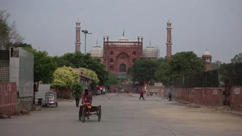 Jama Masjid Stock Footage 165269449