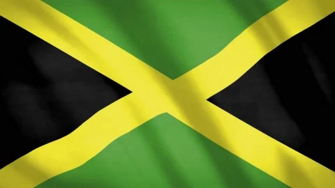 Jamaica Flag Stock Footage 188133791